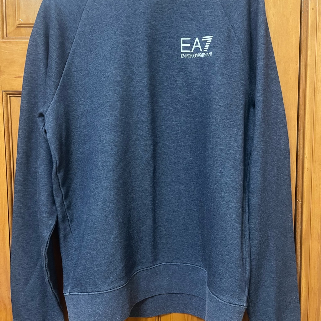 Emporio Armani Men's Navy Crewneck Sweater